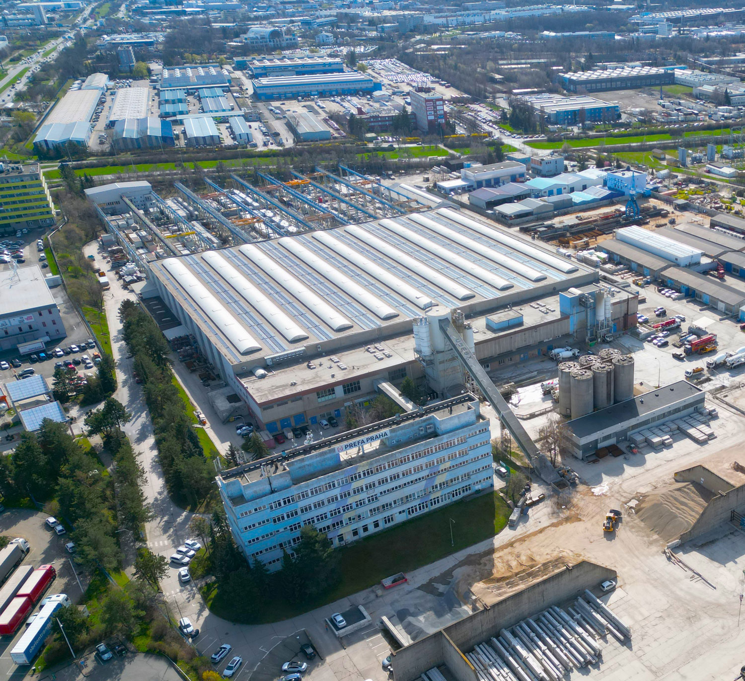 Areál Prefa Praha Areál Prefa Praha